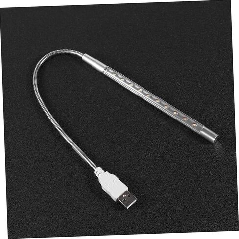 USB Keyboard Lamp for Laptop Eye Protection Table Light Bright USB Light for Home Office Compact Design Black in Saudi Arabia