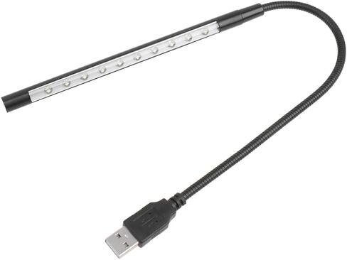 USB Keyboard Lamp for Laptop Eye Protection Table Light Bright USB Light for Home Office Compact Design Black in Saudi Arabia