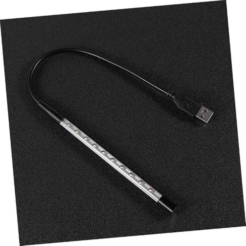 USB Keyboard Lamp for Laptop Eye Protection Table Light Bright USB Light for Home Office Compact Design Black in Saudi Arabia