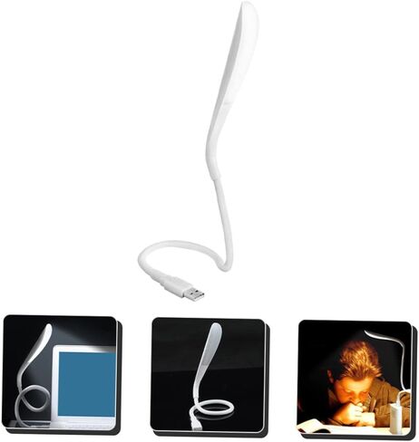 Luxshiny USB Flexible Led Light Brightness Settings for Reading Travel and Laptop Use Portable Eye-Caring USB Lamp for Bedside Library and Camping in Kuwait
