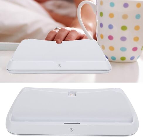 Game Console Charging Dock with RGB Light Effect, for PS Portal Charge Base Holder, Portable Dock Station, Built in RGB Lighting Effects (White) in Saudi Arabia