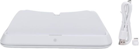 Game Console Charging Dock with RGB Light Effect, for PS Portal Charge Base Holder, Portable Dock Station, Built in RGB Lighting Effects (White) in Saudi Arabia