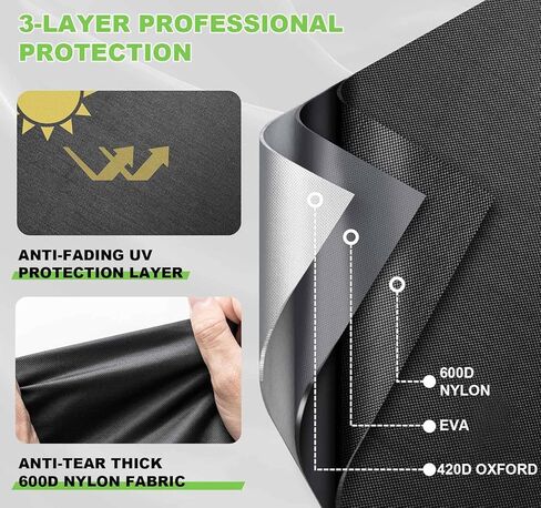 Printer Cover for HP Envy 6555e Wireless All-in-One Color Inkjet Printer, Waterproof Anti-Static Dustproof Thick Printer Dust Cover, Printer Accessories & Protector Case (Black) in Saudi Arabia