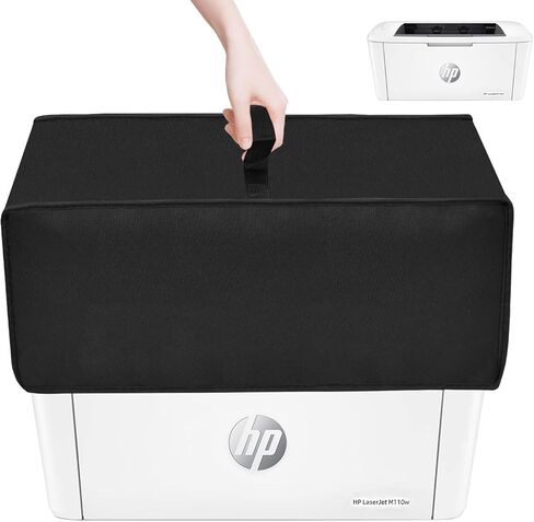 Printer Cover for HP Envy 6555e Wireless All-in-One Color Inkjet Printer, Waterproof Anti-Static Dustproof Thick Printer Dust Cover, Printer Accessories & Protector Case (Black) in Saudi Arabia