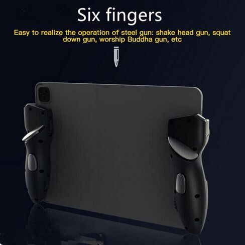 CHICHIYANG Game Joystick Trigger Handle L1R1 Shooter Trigger, Tablet Gamepad Controller Tablet Game Accessories in Saudi Arabia