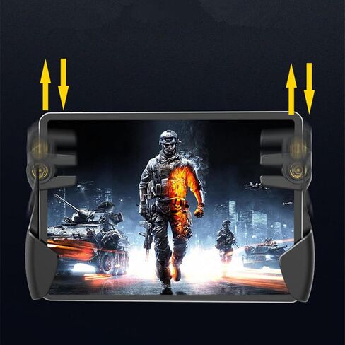 CHICHIYANG Game Joystick Trigger Handle L1R1 Shooter Trigger, Tablet Gamepad Controller Tablet Game Accessories in Saudi Arabia