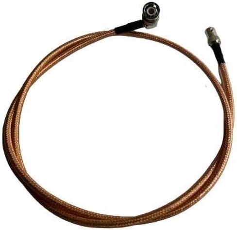 BNC Female to BNC Male 90 Degree Angle RG400 Low Loss Double Shielded Coax Cable (5 ft) in Saudi Arabia