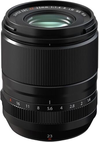 عدسة فوجي فيلم XF 23 ملم f/1.4 R LM WR مع ملحقات متقدمة in Kuwait