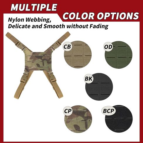 سترة تلاعب الصدر للهاتف التكتيكي 500D نايلون مول متوافق مع حامل اللوحة مع حامل الهاتف، حزام قابل للتعديل in Kuwait