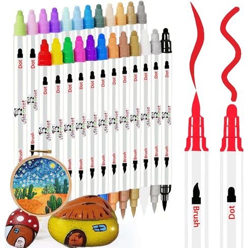 VHEONET Glitter Metallic Paint Pens, Sparkle Water-Based Markers Pen, 12 Assorted Colors Pen Set for Greeting Cards, Art Drawing, Rock Painting, Posters, DIY Albums, Scrapbook Crafts, Mugs, Wood in Saudi Arabia