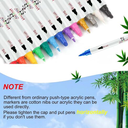 VHEONET Glitter Metallic Paint Pens, Sparkle Water-Based Markers Pen, 12 Assorted Colors Pen Set for Greeting Cards, Art Drawing, Rock Painting, Posters, DIY Albums, Scrapbook Crafts, Mugs, Wood in Saudi Arabia