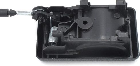 مقبض تحرير كرسي فلابر ستايل، مقابض كرسي استبدال المسار للممر والعمل، سلك مكشوف 2 5/8 بوصة، طرف بيضاوي، الطول الإجمالي للكابل 23 1/2 بوصة (بني) in Kuwait