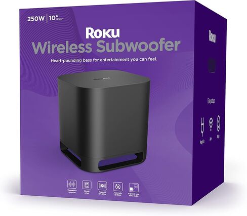 Roku Wireless Subwoofer (for Roku Streambars or Roku TV) (Renewed) in Saudi Arabia