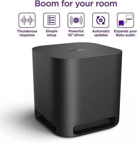 Roku Wireless Subwoofer (for Roku Streambars or Roku TV) (Renewed) in Saudi Arabia