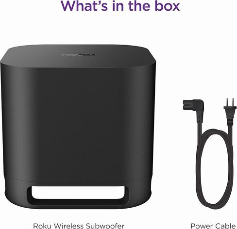 Roku Wireless Subwoofer (for Roku Streambars or Roku TV) (Renewed) in Saudi Arabia