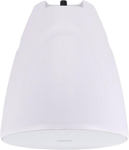 Rockville Bundle: (8) PEN-80T White 8" 70V 40W Hanging Pendant Speaker Bundle with RCS350-6 350 Watt 6 Zone 70v Amplifier/Bluetooth for Commercial/Restaurant use (9 Items) in Saudi Arabia
