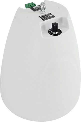 Rockville PEN-65T White 6.5" 70V/100V/8-Ohm Hanging Pendant Speakers, Crisp Audio, Simple Setup, Sturdy Design, Perfect for Offices and Cafes (6 Item) in Saudi Arabia