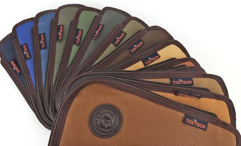 TOURBON Hunting Shooting Canvas Rifle Bolt Holder Carrier Pouch Case Wallet Cover in Saudi Arabia