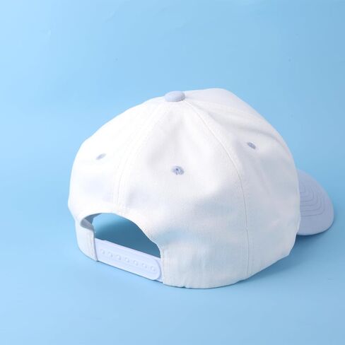 Wifey Hat, Wifey Embroidered Hat Adjustable Couples Baseball Cap for Wedding Anniversary Engagement Mr & Mrs Gifts for Women (White, Blue) in Saudi Arabia