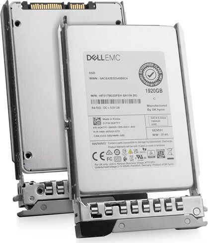 Dell 0GKTF1 1.92TB SATA 6Gb/s 3D TLC 2.5in PowerEdge Entrprise SSD for R440 R7525 T550 C6525 R860 T560 C6520 MX840c R650 R650xs R6515 GKTF1 G14 G15 G16 in Saudi Arabia