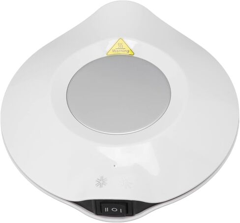 ZJchao Coffee Warmer Portable Constant Temperature Coasters USB Warmer Cooler for Coffee Tea Mug White in Saudi Arabia