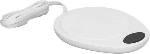 ZJchao USB Mug Warmer Constant Temperature Electric Beverage Heating Plate for Coffee Cups (White) in Saudi Arabia