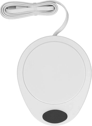 ZJchao USB Mug Warmer Constant Temperature Electric Beverage Heating Plate for Coffee Cups (White) in Saudi Arabia