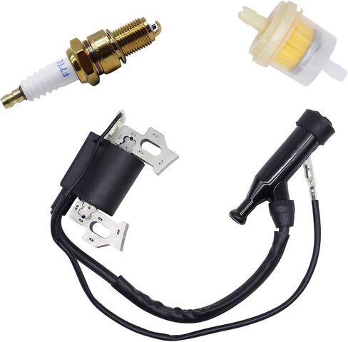 ملف إشعال GX160 212 متوافق مع Predator 212CC 224CC Honda GX120 GX140 GX160 GX200 5.5hp 6.5hp Coleman BT200X CT200U CT200U-EX 196CC مولد محرك جزازة العشب # 30500-ZE1-073 in Saudi Arabia