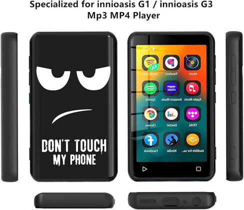 حافظة مشغل Mp3 innioasis G1، حافظة مشغل Mp3 innioasis G3، Fotosucy Slim Fit غطاء حماية ناعم من مادة TPU ماندالا in Kuwait