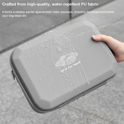 Carrying Case for DJI Neo 2 Fly More Combo, Waterproof Protection Bag Travel Case with Shoulder Strap for NEO 2 Drone and RC-N3 Remote Accessories Organizer in Saudi Arabia