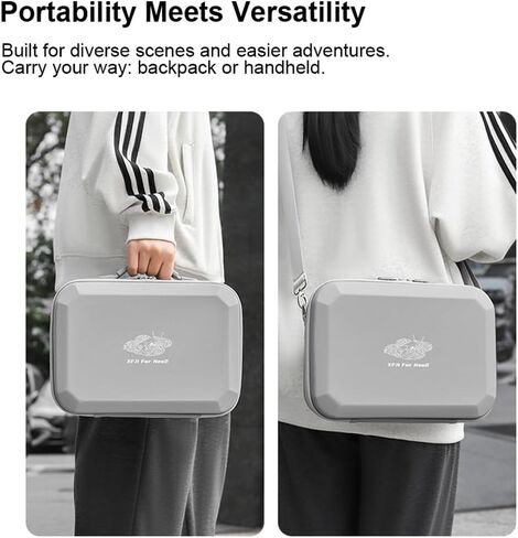 Carrying Case for DJI Neo 2 Fly More Combo, Waterproof Protection Bag Travel Case with Shoulder Strap for NEO 2 Drone and RC-N3 Remote Accessories Organizer in Saudi Arabia