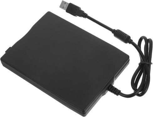 POPETPOP Portable USB Floppy Drive External Disk Reader for Notebook Desktop Multi- Compatibility High-Speed USB in Saudi Arabia