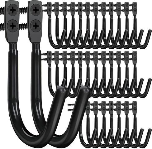 Gun Rack Bulk, Gun Rack for Wall, Gun Wall Mount, Heavy Duty Steel Gun Hook, Indoor Gun Racks for Storing Rifles, Backpack, Garage, Shotguns and Bows (30) in Saudi Arabia