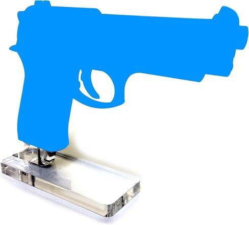 NO-M.A.R® حامل عرض مسدس عالمي مزدوج المكدس من الأكريليك الشفاف 9 مم 40 ثانية&w 10 مم 45acp in Saudi Arabia