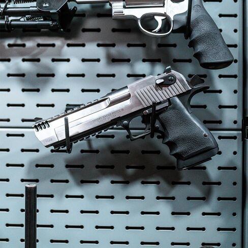 حاملة أسلحة أفقية طويلة من Lockdown Securewall، ومواد فولاذية وتخزين مخصص للأسلحة النارية، والخزائن، وغرف الأسلحة in Kuwait