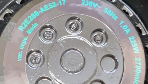 R2E280-AE52-17 Fan for 230V 1.0A 225W 2700RPM Cooling Fan in Saudi Arabia
