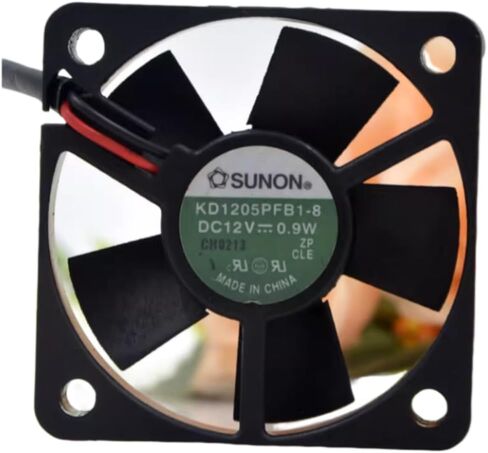 KD1205PFB1-8 مروحة 5 سم لمروحة تبريد 12 فولت 0.9 وات 5010 50X50X10MM 2 سلك in Saudi Arabia
