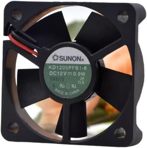 KD1205PFB1-8 مروحة 5 سم لمروحة تبريد 12 فولت 0.9 وات 5010 50X50X10MM 2 سلك in Saudi Arabia
