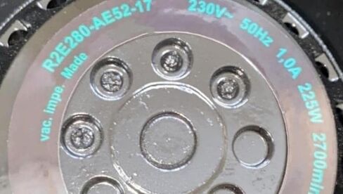 مروحة R2E280-AE52-17 لمروحة تبريد 230 فولت 1.0 أمبير 225 وات 2700 دورة في الدقيقة in Kuwait