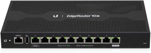 Ubiquiti Networks ER-10X EdgeRouter 10X, 10-Port Router PoE Flexibility in Saudi Arabia
