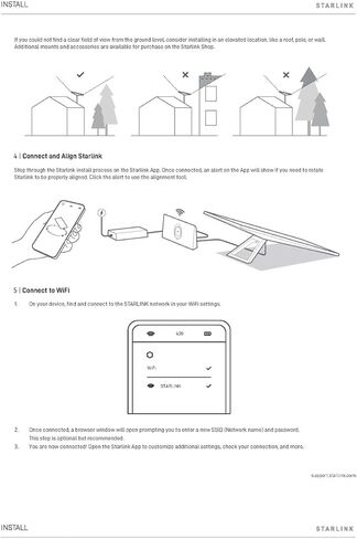 Starlink Gen 3 Standard Satellite Internet Setup – Advanced Dish + Wi-Fi 6 Router & 50FT Extension Cable – High-Speed, Low-Latency Connection in Saudi Arabia