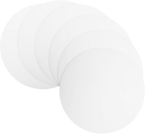 ABOOFAN 6pcs Led Downlight Diffuser Plate Soft Light Bulbs Warm Light Recessed Lighting Covers in Saudi Arabia