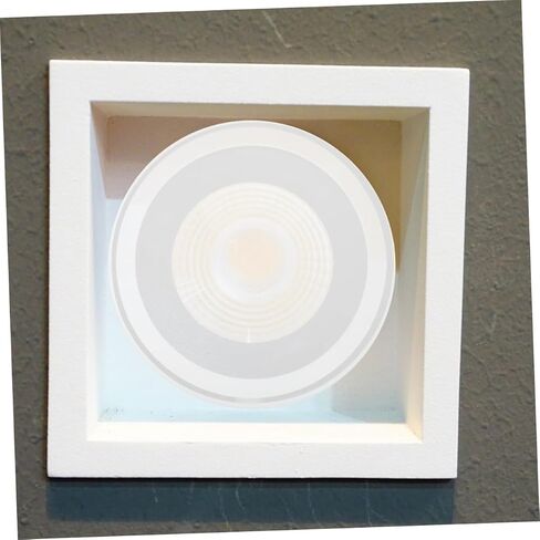 ABOOFAN 6pcs Led Downlight Diffuser Plate Soft Light Bulbs Warm Light Recessed Lighting Covers in Saudi Arabia
