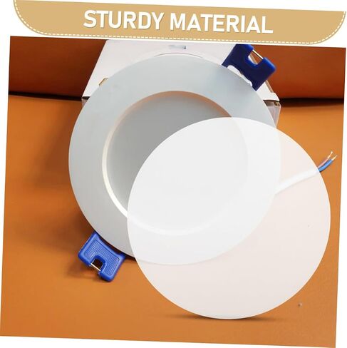 ABOOFAN 6pcs Led Downlight Diffuser Plate Soft Light Bulbs Warm Light Recessed Lighting Covers in Saudi Arabia