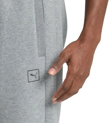 PUMA Men’s Fleece Jogger Pants – Midweight Athletic Sweatpants with Drawstring Waist, Ribbed Cuffs, and Side Pockets in Saudi Arabia