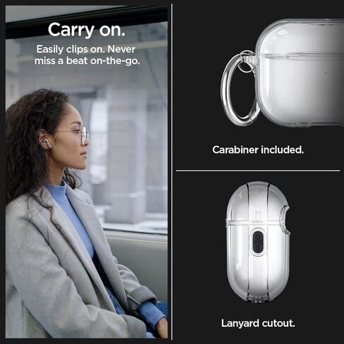 حافظة Spigen لـ AirPods Pro 3، فائقة الهجين (MagFit) متوافقة مع حافظة AirPods Pro الجيل الثالث (2025)، متوافقة مع MagSafe، غطاء مدمج مغناطيسي - Zero One in Kuwait
