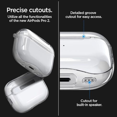 حافظة Spigen لـ AirPods Pro 3، فائقة الهجين (MagFit) متوافقة مع حافظة AirPods Pro الجيل الثالث (2025)، متوافقة مع MagSafe، غطاء مدمج مغناطيسي - Zero One in Kuwait