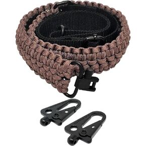 Extra Wide Gun Sling Paracord 550 Adjustable w/Swivels (Multiple Color Options) in Kuwait