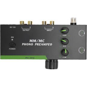 نطاق معادلة المهنة MM MC Phono Prehamp للإسكان الفولاذي الصوتي: قبول بيانات إدخال XLR حتى 5 دبابيس للقابس الوطني (قابس الولايات المتحدة) in Kuwait
