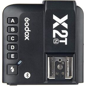 Godox X2T-C 2.4G Wireless Flash Trigger Transmitter Compatible with Canon with E-TTL II HSS 1/8000s Group Function LED Control Panel Firmware Update in Kuwait